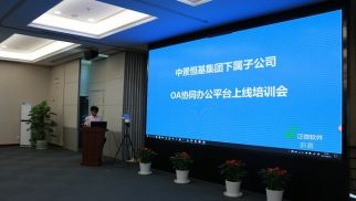 集团子公司举办OA办公系统上线培训会